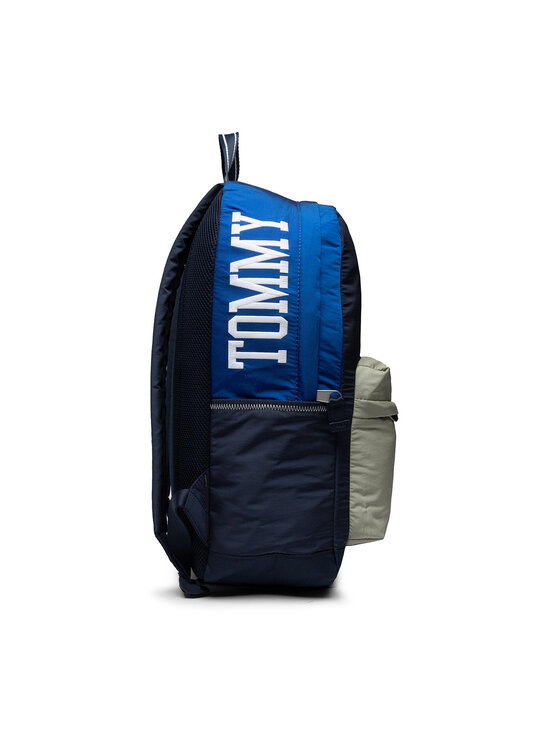 Tommy Jeans Batoh Tommy Jeans Tjm College Varsity Backpack AM0AM08854 Tmavomodrá