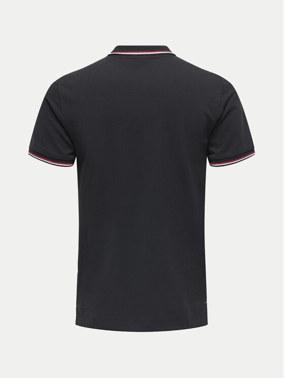 Only & Sons Only & Sons Поло Fletcher 22024827 Cиній Regular Fit