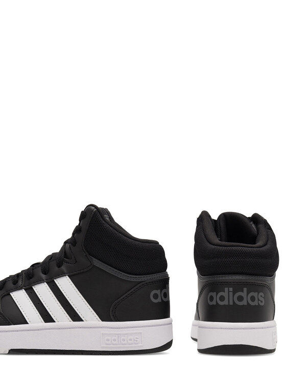 adidas Снікерcи adidas HOOPS MID 3.0 K GW0402 Чорний