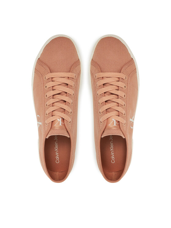 Calvin Klein Jeans Tenisky Calvin Klein Jeans Ess Vulc Low Cv Mg Wn YW0YW01762 Koralová