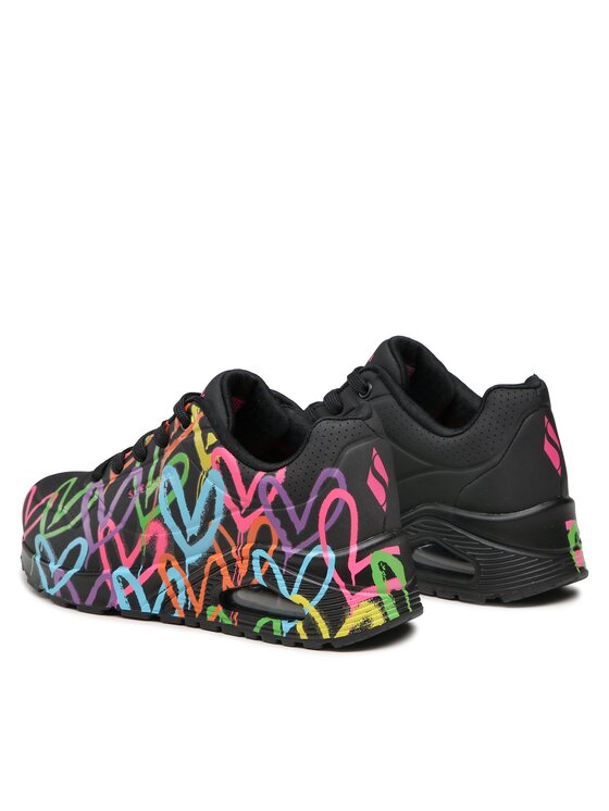 Skechers Снікерcи Skechers Highlight Love 177981/BKMT Чорний