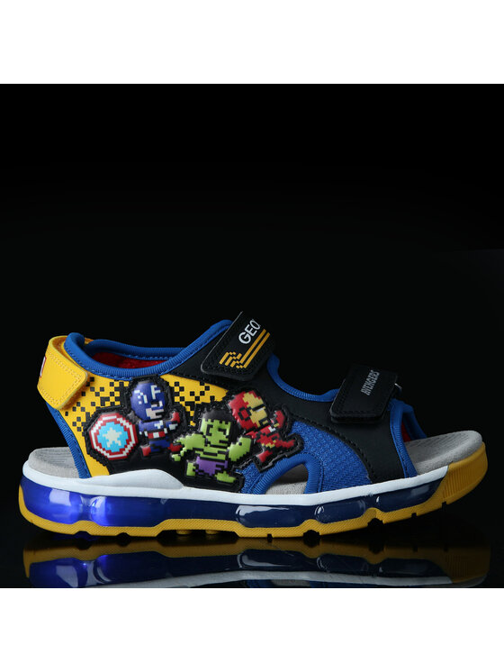 Geox Sandály Geox J Sandal Android Boy J450QC 014CE C0245 D Barevná