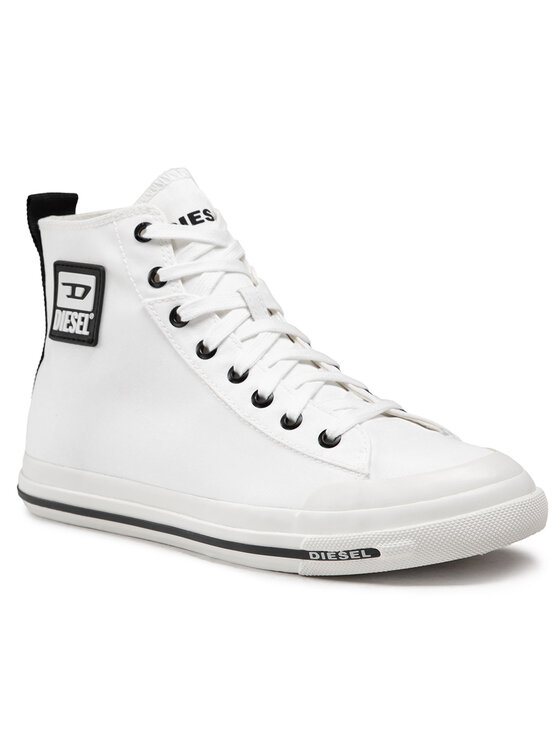 Diesel Plátěnky Diesel S-Astico Mid Cut Y02370 P1992 T1015 Bílá