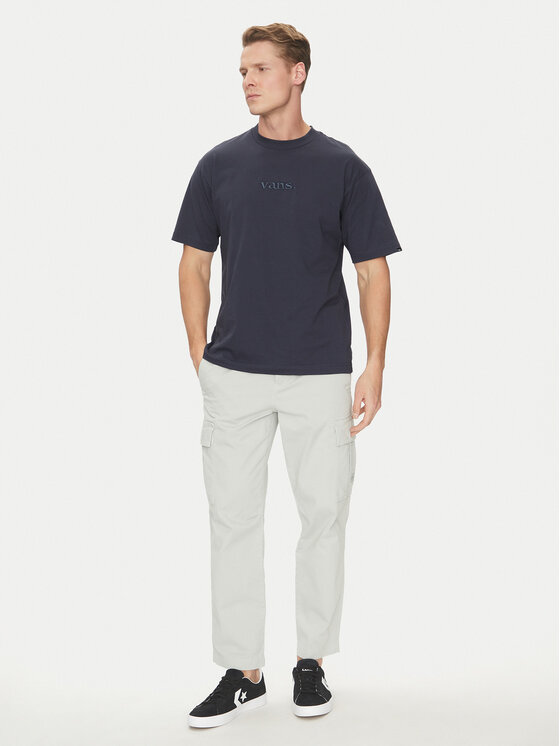 Vans Vans Camiseta Essential VN000HPZ Azul marino Loose Fit