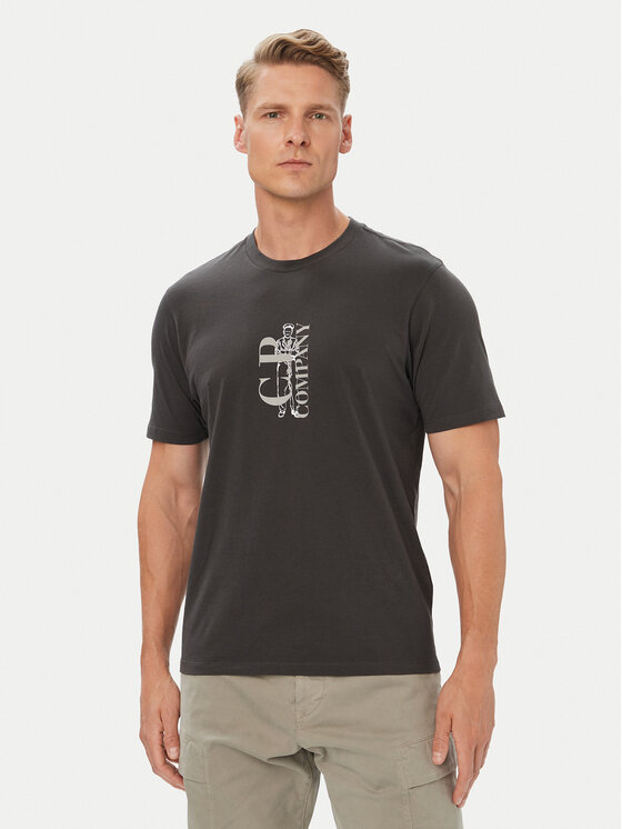 C.P. Company C.P. Company Camiseta 21CMTS134A005100W Gris oscuro Regular Fit