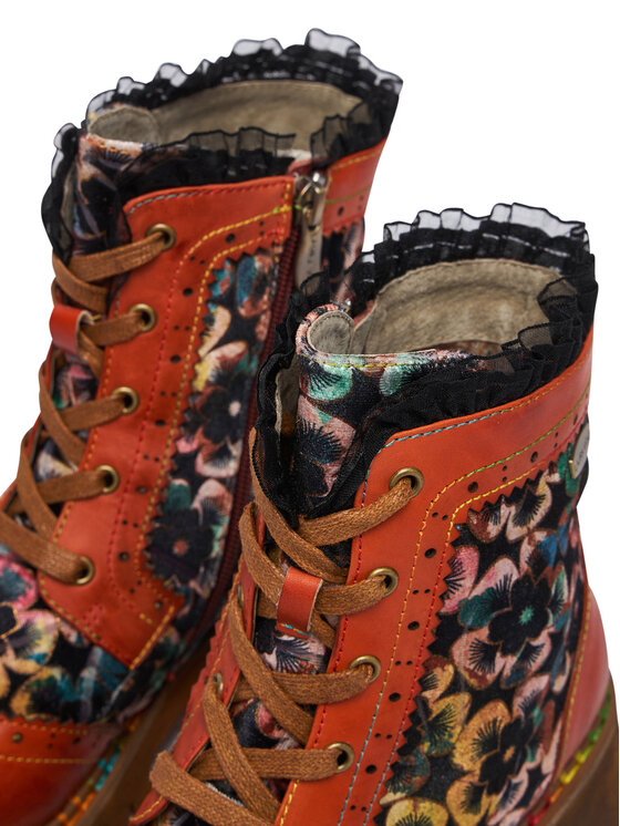 Laura Vita Botines planos Laura Vita Oyao 11 Naranja