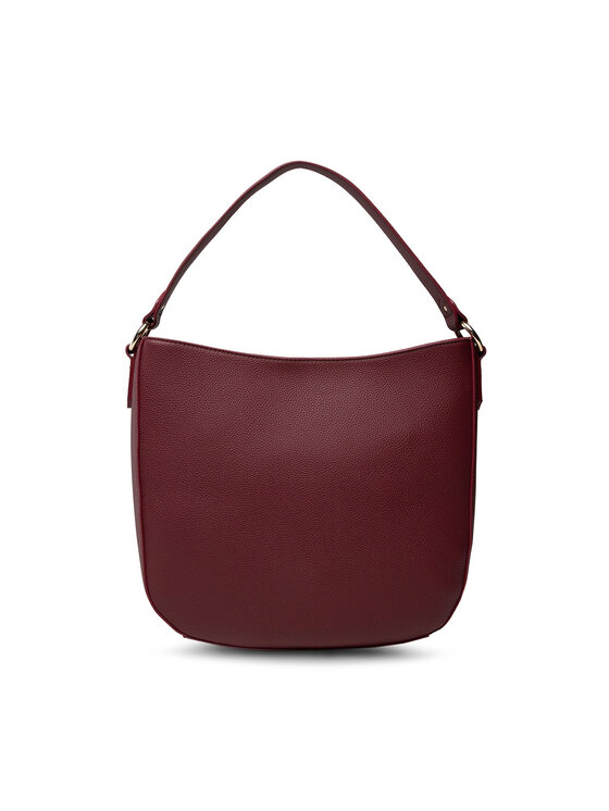 Trussardi Ročna torba Trussardi Lisbona Hobo Md 75B00962 Bordo rdeča