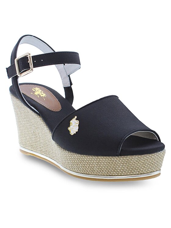 U.S. Polo Assn. Босоніжки U.S. Polo Assn. Alyss ALYSSA012 Чорний