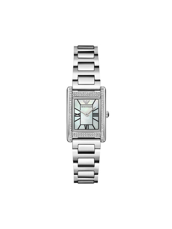Emporio Armani Годинник Emporio Armani Genni AR11625 Срібний