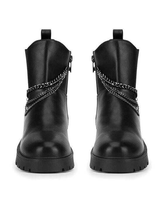 DeeZee Členková obuv DeeZee CM231117-1 Čierna