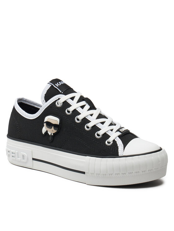 KARL LAGERFELD Plátenky KARL LAGERFELD KL60424 Čierna