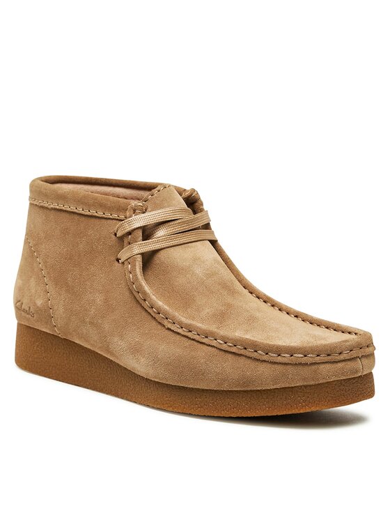 Clarks Черевики Clarks WallabeeEvoBt 261747444 Бежевий