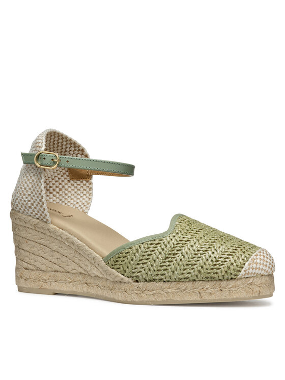 Geox Espadrile Geox Gelsa Low D55NGE 02MLM C3002 Verde