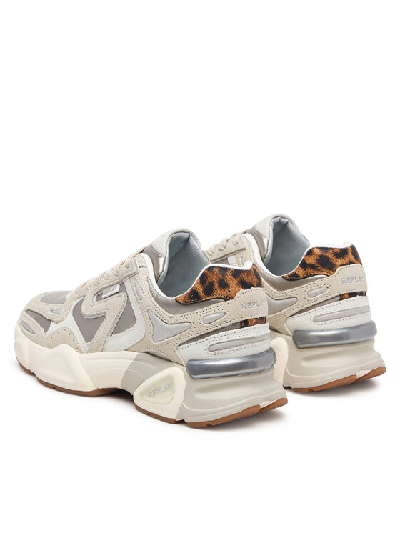 REPLAY Sneakersy REPLAY GWS9N.000.C000NT Beżowy