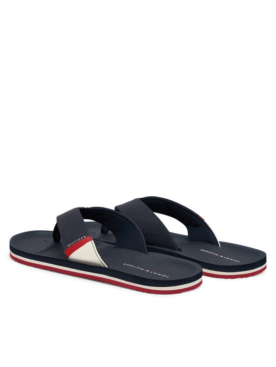 Tommy Hilfiger Chancletas Tommy Hilfiger Padded Hilfiger Beach Sandal FM0FM06011 Azul marino