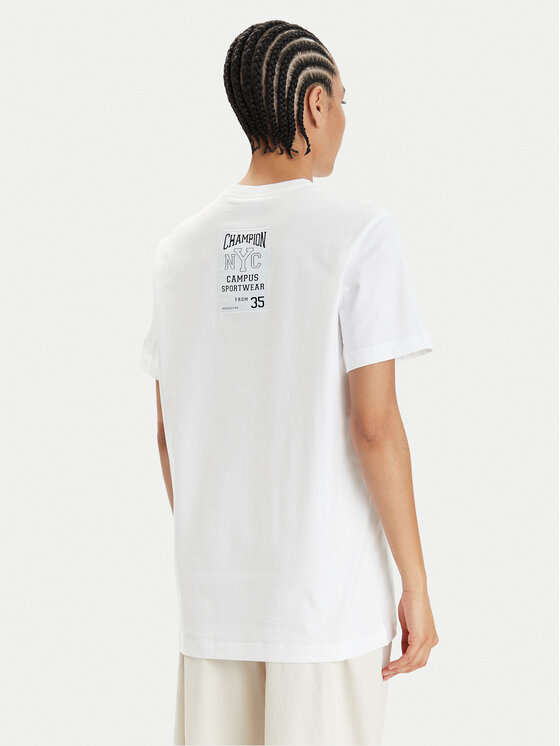 Champion Champion T-shirt 117207 Bianco Oversize