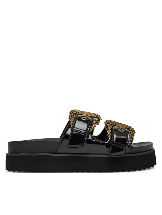 Versace Jeans Couture Шльопанці Versace Jeans Couture 80VA3SM1 ZS190 899 Чорний