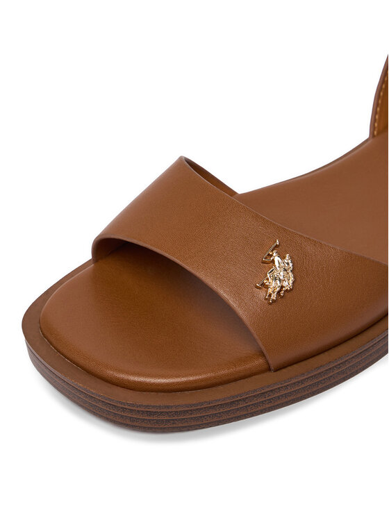 U.S. Polo Assn. Босоніжки U.S. Polo Assn. EO-MARINA001W/6Y1 Коричневий