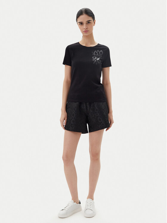 EA7 Emporio Armani EA7 Emporio Armani Футболка 7W000133 AF10373 UC001 Чорний Regular Fit