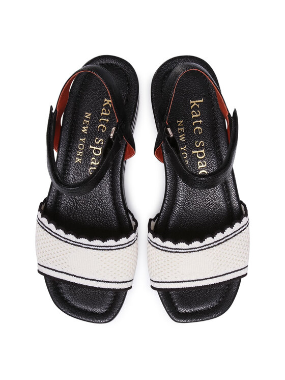 Kate Spade Босоніжки Kate Spade Highrise Spade K0090 Чорний