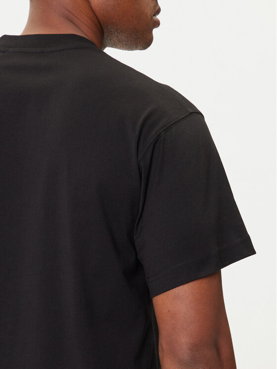 Versace Jeans Couture Versace Jeans Couture Camiseta 79GAHP10 CJ01P Negro Regular Fit