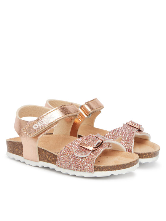 Geox Sandále Geox J Adriel Girl J028MC 0BNEW C8124 M Ružová