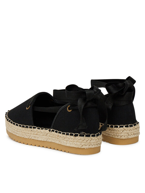 DeeZee Espadrilky DeeZee ZYLS093 Čierna