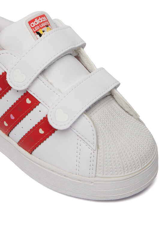 adidas Снікерcи adidas Superstar Led Lights Cf I KK1294 Білий
