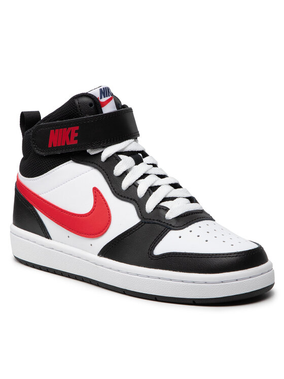 Nike Сникърси Nike Court Borough Mid 2 Bg DO5889 161 Бял
