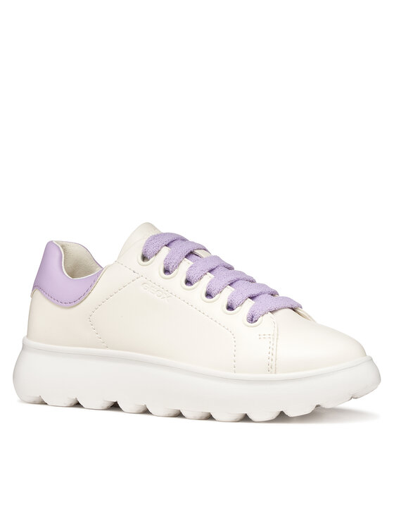 Geox Сникърси Geox J Puffypop Girl J55MRA 000BC C0761 S Бял