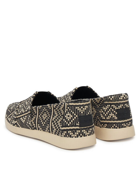 Toms Poltopánky Toms Alpargata Plus 10021912 Čierna