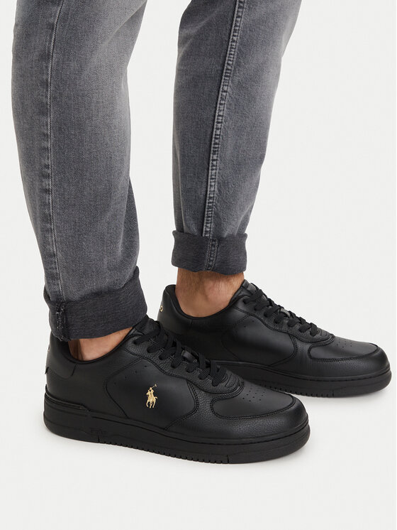 Polo Ralph Lauren Сникърси Polo Ralph Lauren Masters Crt Sk Ltl 809952270001 Черен