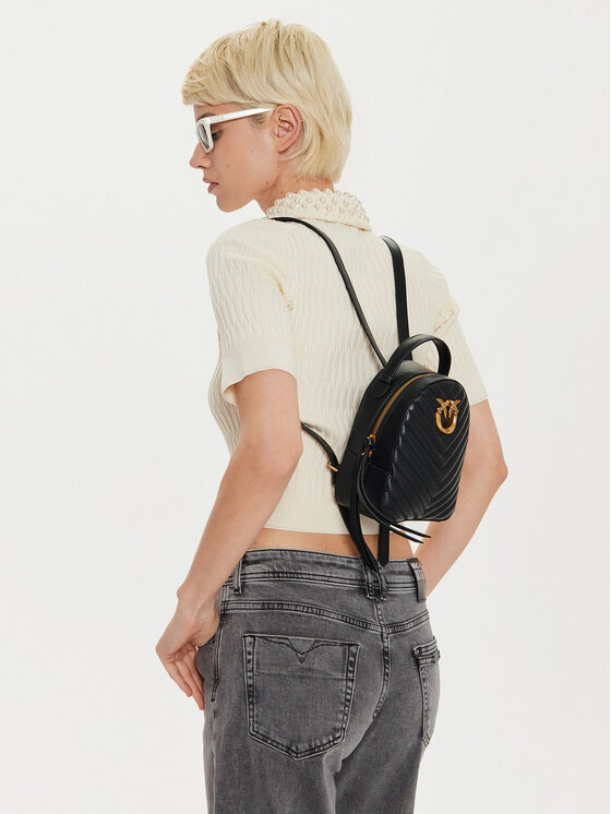 PINKO Rucsac PINKO Love Click Mini Backpack . AI 24-25 PLTT 103614 A1J2 Negru