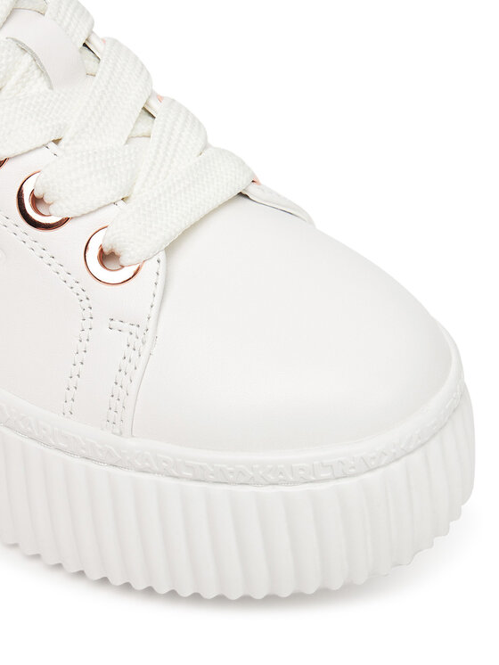 KARL LAGERFELD Laisvalaikio batai KARL LAGERFELD KL42376T Balta