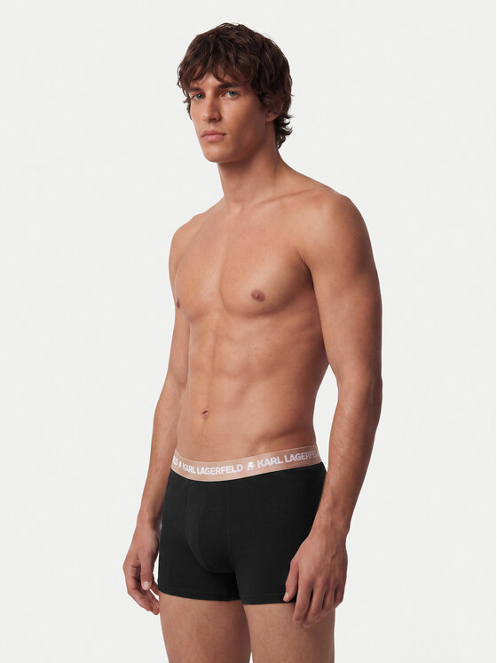 KARL LAGERFELD KARL LAGERFELD Conjunto de calzoncillos boxer A1M47021 Negro