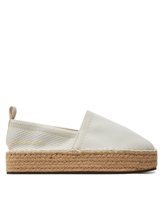 Calvin Klein Jeans Espadrilles Calvin Klein Jeans Platform Espadrille Uc YW0YW01377 Écru