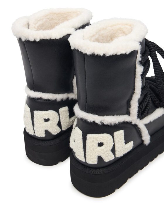 KARL LAGERFELD Hótaposó KARL LAGERFELD Skylar Ski KL49676 Fekete