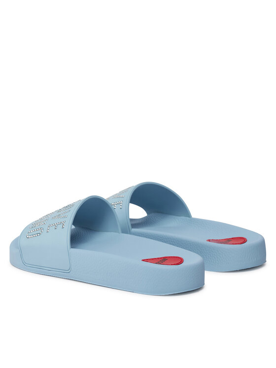 LOVE MOSCHINO Шльопанці LOVE MOSCHINO JA28122G1II13712 Блакитний