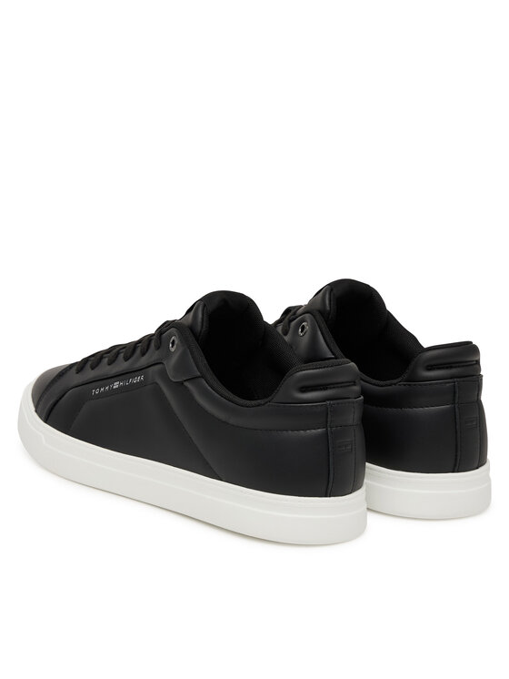 Tommy Hilfiger Sneakersy Tommy Hilfiger Icon Court Light Premium FM0FM05837 Czarny