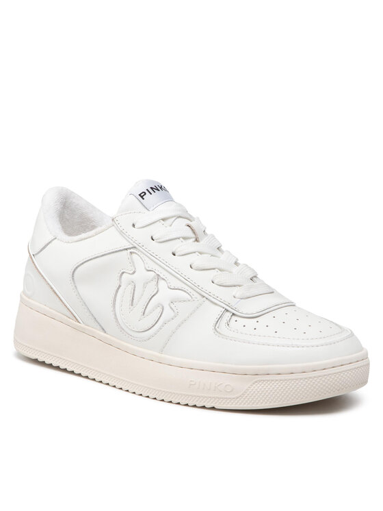 PINKO Laisvalaikio batai Pinko Bondy Basket Sneaker PE 22 BLKS1 1H210W Y84V Balta