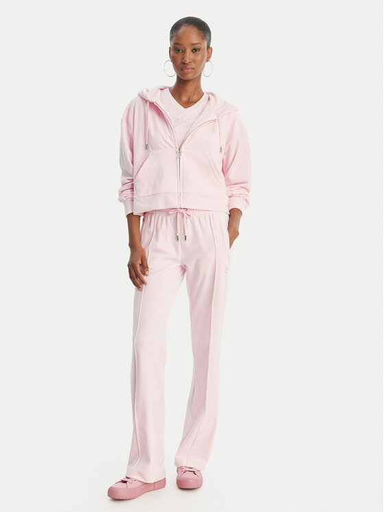 Juicy Couture Juicy Couture Melegítő alsó Tina JCWBJ126327 Rózsaszín Straight Leg
