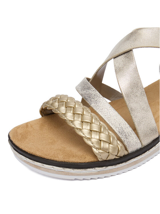 Rieker Sandali Rieker CEO-V3663-90 Oro