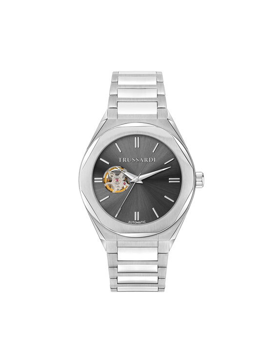 Trussardi Ročna ura Trussardi R2423156002 Srebrna