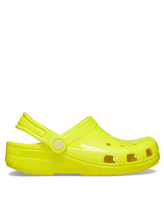 Crocs Natikače Crocs Classic Neon Hl Clog 209683 Žuta