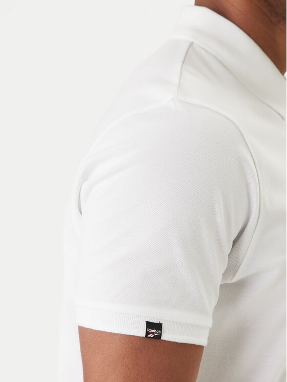 Reebok Reebok Polo Breen RK25562CCM Blanco Regular Fit
