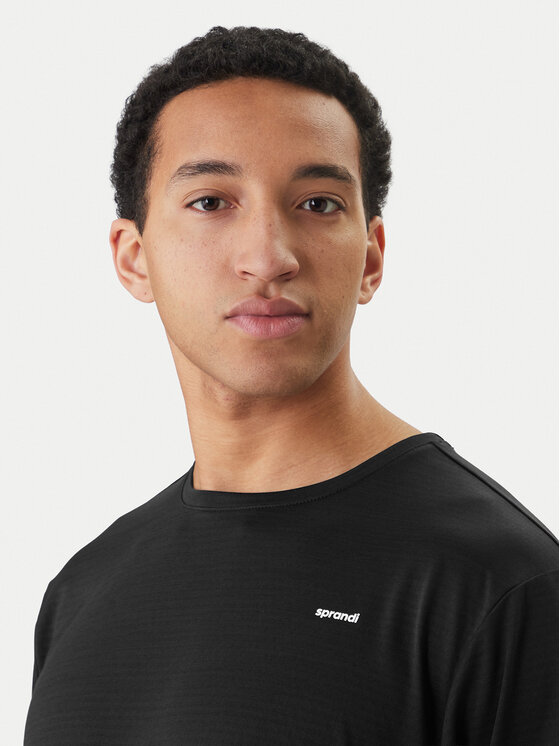 Sprandi Sprandi Camiseta W126-SIMJO-1028-48X Negro Regular Fit