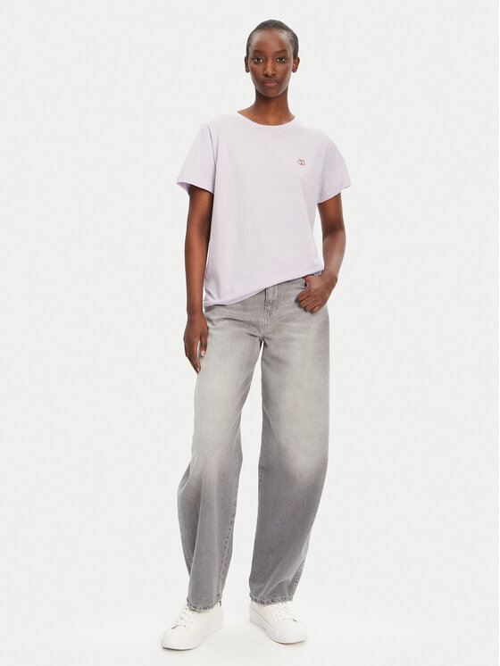 TWINSET TWINSET T-shirt 251TT2040 Viola Regular Fit