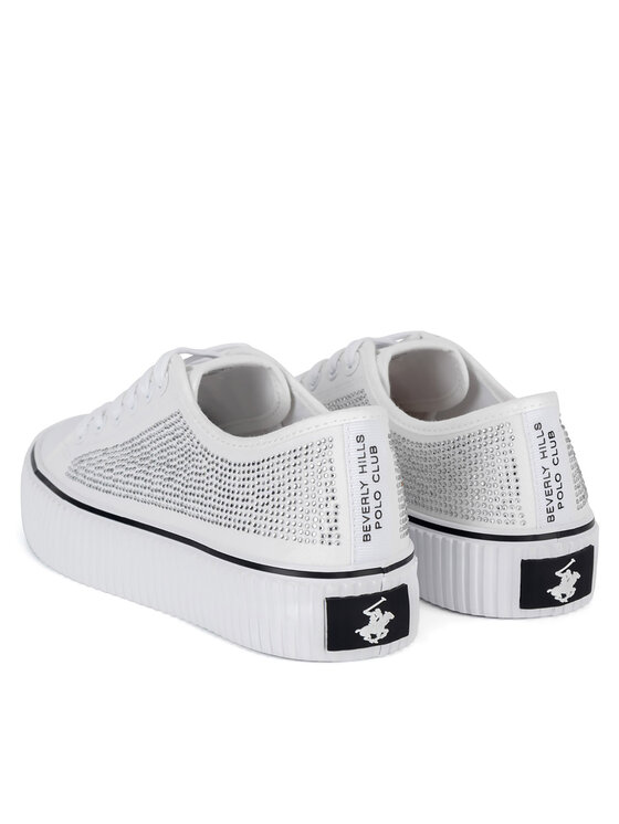 Beverly Hills Polo Club Plátenky Beverly Hills Polo Club BHPC058W Biela