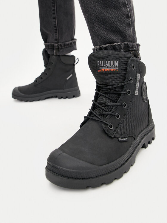 Palladium Trapper stila apavi Palladium Pampa Sc Wpn U-S 77235-010-M Melns