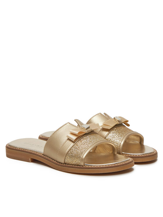 Tommy Hilfiger Iešļūcenes Tommy Hilfiger Sandal T4A2-33942-0572 S Zelta